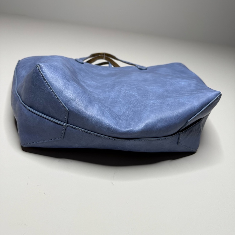 Sydney Love Blue vegan Leather Tote Bag - Picture 8 of 8